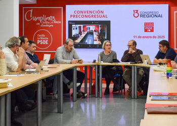 El PSOE de Guadalajara elevará cerca de 90 enmiendas al próximo Congreso regional que apuestan por el desarrollo de nuestra provincia y la mejora de sus servicios públicos