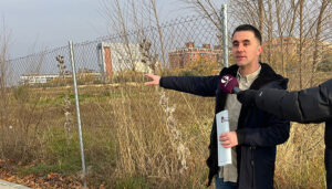 El PSOE exige a Guarinos que no retrase más el proyecto deportivo en Aguas Vivas que Alberto Rojo inició con el consenso del vecindario