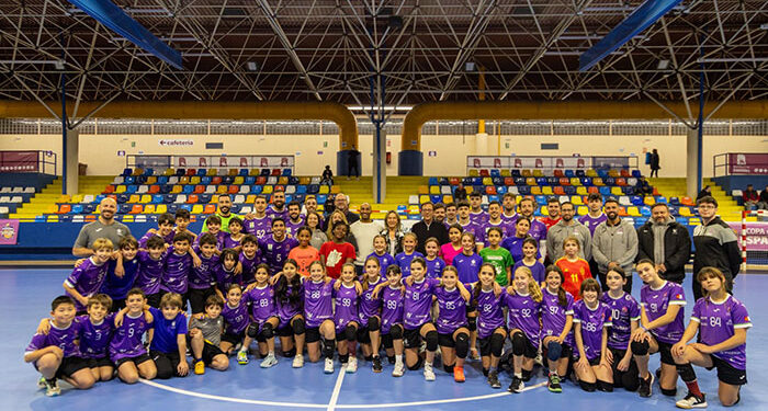 El polideportivo David Santamaría luce ya nueva pista renovada y ultima las obras para el arreglo de su cubierta 1 El polideportivo David Santamaría luce ya nueva pista renovada y ultima las obras para el arreglo de su cubierta