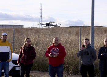Éxito de participación en el curso de piloto de drones organizado por ADAC