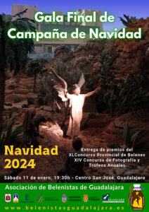 La Asociación de Belenistas de Guadalajara celebrará el sábado la Gala de Fin de Campaña 