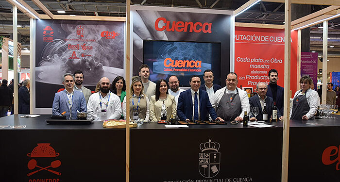 La Diputación de Cuenca vuelve por sexto año a Madrid Fusión con 13 cocineros, 12 showcooking, 7 catas y 22 productores 1 La Diputación de Cuenca vuelve por sexto año a Madrid Fusión con 13 cocineros, 12 showcooking, 7 catas y 22 productores