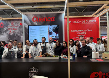 La Diputación de Cuenca y los cocineros muestran en Madrid Fusión la gastronomía que llevarán a los tres parques arqueológicos
