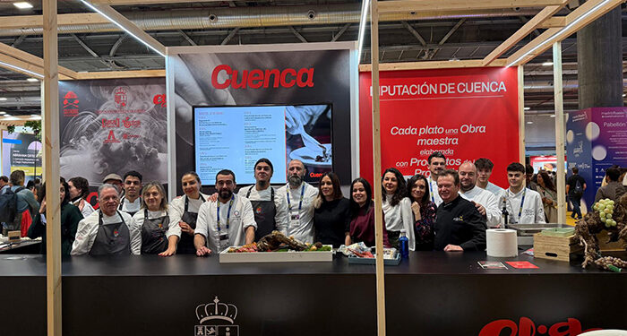 La Diputación de Cuenca y los cocineros muestran en Madrid Fusión la gastronomía que llevarán a los tres parques arqueológicos