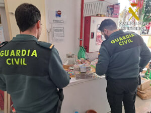 La Guardia Civil de Cuenca ha intervenido más de 23.000 artículos pirotécnicos durante la campaña de Navidad