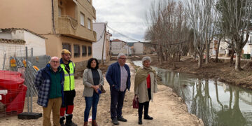 La UME retira más de 1.500 metros cúbicos de escombros en los trabajos de acondicionamiento en Mira