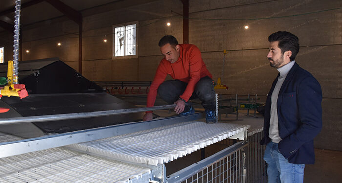 La granja gourmet ‘Tremendos Huevos’ de Cañete echa a andar gracias a dos amigos y la financiación de 68.000 euros de Diputación