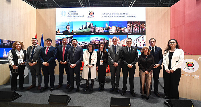 Las Ciudades Patrimonio presentan en Fitur una nueva estrategia promocional 1 Las Ciudades Patrimonio presentan en Fitur una nueva estrategia promocional