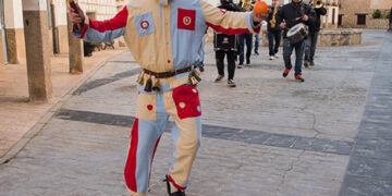 Las fiestas de Las Candelas de Abarcón llegan a su ecuador con la botarga como protagonista