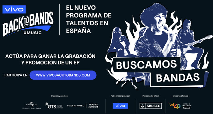 Llega “vivo Back to Bands”, una iniciativa de Universal Music Spain para impulsar el talento musical de las bandas 1 Llega “vivo Back to Bands”, una iniciativa de Universal Music Spain para impulsar el talento musical de las bandas