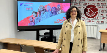 Lola Alcónez presenta su candidatura a la Secretaría General de UGT Castilla-La Mancha