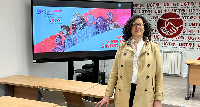 Lola Alcónez presenta su candidatura a la Secretaría General de UGT Castilla-La Mancha 1 Lola Alcónez presenta su candidatura a la Secretaría General de UGT Castilla-La Mancha