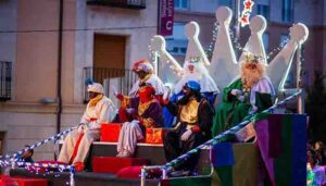 Los Reyes Magos, fieles a sus tres citas con Sigüenza en el día de la Cabalgata