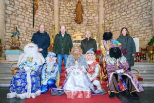 Los Reyes Magos, puntuales en su cita con Pareja