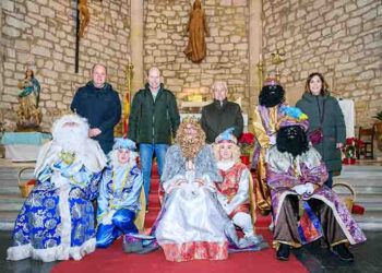 Los Reyes Magos, puntuales en su cita con Pareja