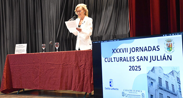 Marian López pide que no se olvide el esfuerzo de los conquenses migrantes que han contribuido con su trabajo al desarrollo de otras comunidades como Cataluña 1 Marian López pide que no se olvide el esfuerzo de los conquenses migrantes que han contribuido con su trabajo al desarrollo de otras comunidades como Cataluña