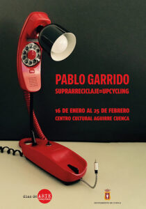 Pablo Garrido lleva su reciclaje a Días de Arte Conquense