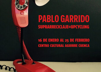 Pablo Garrido lleva su reciclaje a Días de Arte Conquense