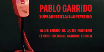 Pablo Garrido lleva su reciclaje a Días de Arte Conquense