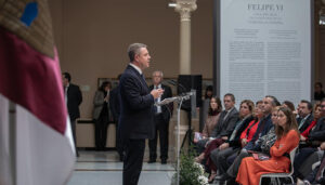 Page considera que el rey Felipe VI aporta a España templanza, certidumbre y seriedad