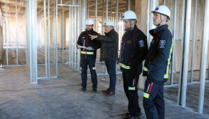 Superado el ecuador de las obras del Parque de Bomberos de Guadalajara