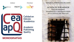 Una monografía sobre la vida de los moriscos y cristianos del profesor Francisco Javier Moreno obtiene el sello de calidad de la Unión de Editoriales Universitarias Españolas