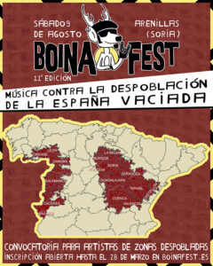 Boina Fest busca artistas de Castilla-La Mancha en su lucha contra la despoblación