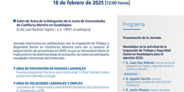 CEOE-Cepyme Guadalajara organiza una jornada sobre la programación de la inspección de trabajo para el año 2025