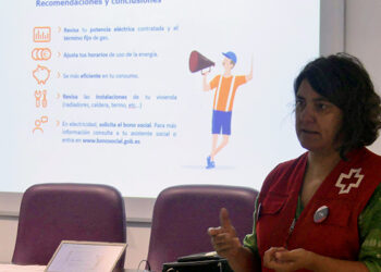 Cruz Roja Cuenca forma en el uso eficiente de la energía al 32% de las personas que atiende en la provincia