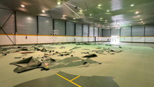 El Ayuntamiento de Cuenca inicia las obras de renovación del pavimento del polideportivo Fuente del Oro