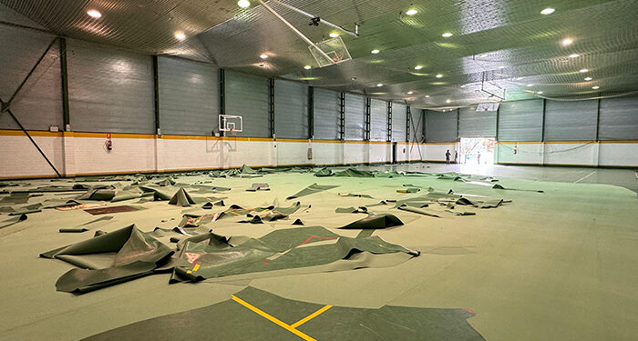 El Ayuntamiento de Cuenca inicia las obras de renovación del pavimento del polideportivo Fuente del Oro