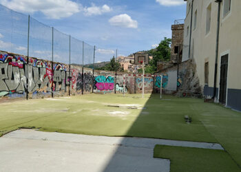 El Consorcio Ciudad de Cuenca adjudica los trabajos para la reparación de la pista deportiva anexa al colegio El Carmen