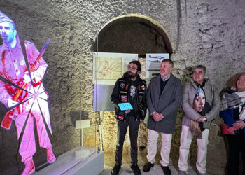 El Túnel de Calderón de la Barca estrena musealización con un holograma interactivo como reclamo