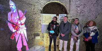 El Túnel de Calderón de la Barca estrena musealización con un holograma interactivo como reclamo