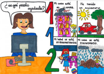 El colegio Valdemembra de Quintanar del Rey gana la XIII edición del Concurso de Dibujo Escolar del Servicio 1-1-2