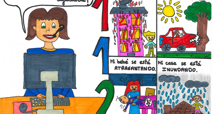 El colegio Valdemembra de Quintanar del Rey gana la XIII edición del Concurso de Dibujo Escolar del Servicio 1-1-2