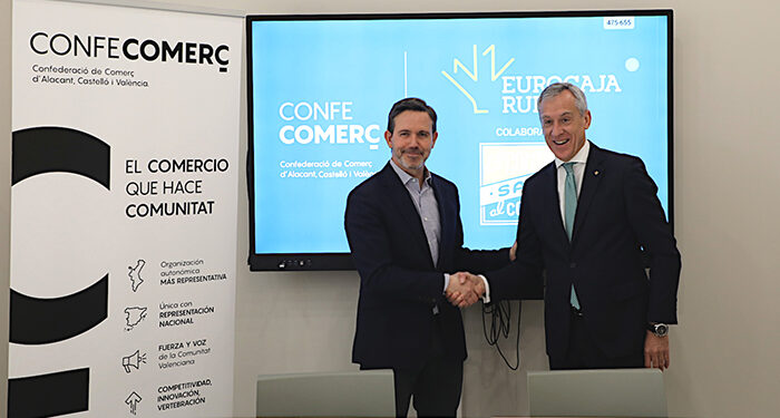 Eurocaja Rural impulsa la recuperación de los comercios afectados por la DANA con la iniciativa 'El comercio salva al comercio' 1 Eurocaja Rural impulsa la recuperación de los comercios afectados por la DANA con la iniciativa 'El comercio salva al comercio'