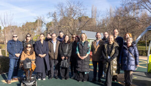 Guadalajara estrena su primera área de juegos infantiles completamente inclusiva en el parque de Adoratrices