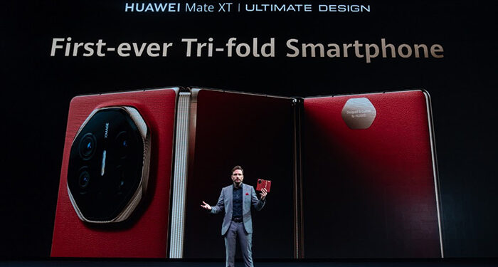 Huawei abre un nuevo capítulo en innovación con el lanzamiento del smartphone triple plegable, las tablets de última generación y el Open-Ear Audio 1 Huawei abre un nuevo capítulo en innovación con el lanzamiento del smartphone triple plegable, las tablets de última generación y el Open-Ear Audio