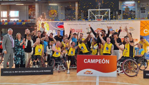 Ilunion revalida su corona de campeón de la Copa del Rey de baloncesto en silla de ruedas celebrada en Guadalajara