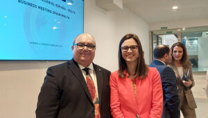 Impulsa Guadalajara, presente en un encuentro empresarial con el embajador de Malta, Emmanuel Mallia