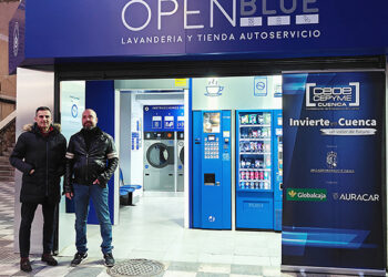 Invierte en Cuenca apoya la nueva gestión e inversión realizada en la lavandería Open Blue de Cuenca