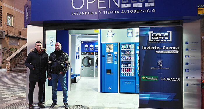 Invierte en Cuenca apoya la nueva gestión e inversión realizada en la lavandería Open Blue de Cuenca
