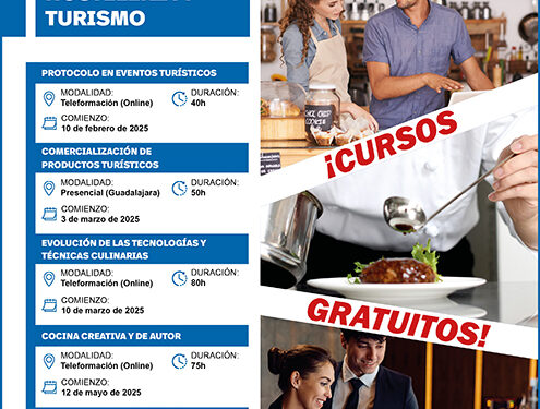La Federación de Turismo y Hostelería de Guadalajara programa cinco nuevos cursos formativos 1 La Federación de Turismo y Hostelería de Guadalajara programa cinco nuevos cursos formativos