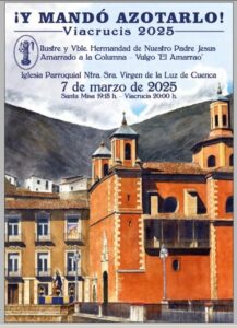 La I.V.H. de Nuestro Padre Jesús Amarrado a la Columna convoca a hermanos y devotos a su tradicional Vía Crucis del primer viernes de Cuaresma.