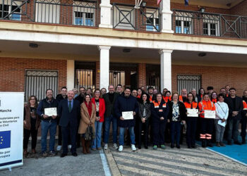 La Junta reparte nuevo material para agrupaciones de Protección Civil en 22 municipios de la provincia de Guadalajara
