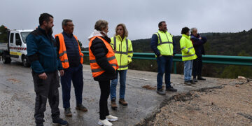 La Junta retoma las obras de reconstrucción de la carretera CM-2201 con las voladuras para el préstamo de materiales