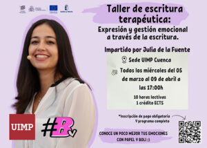 La UIMP de Cuenca acoge un taller de escritura terapéutica