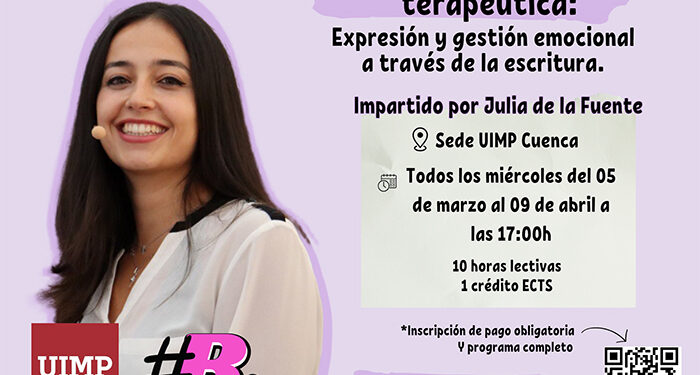La UIMP de Cuenca acoge un taller de escritura terapéutica