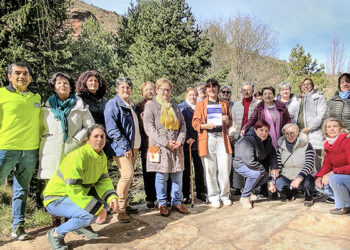 La investigación de una enfermera de la comarca de Molina de Aragón valora los beneficios que aporta a la salud el contacto con la naturaleza
